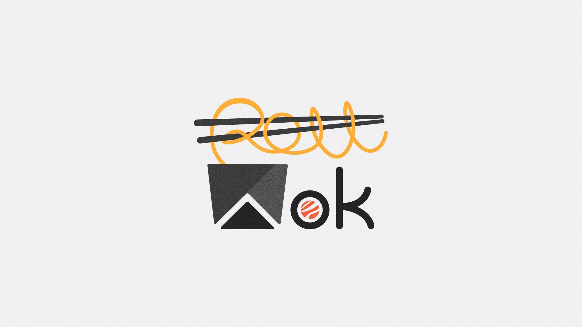 Разработка логотипа в Ак-Довураке для суши-бара «Roll Wok Club» Разработка логотипа в Ак-Довураке для суши-бара «Roll Wok Club»